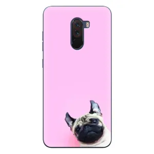 Чехлы с собаками для Xiaomi POCO F1 (VPrint) (Смешная собака)