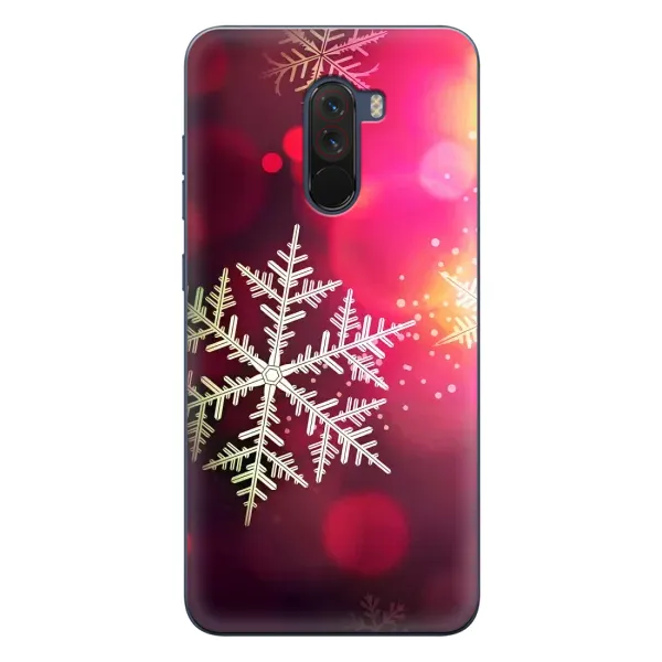 Чехол с принтом «Снежинка» для Xiaomi POCO F1