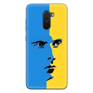 Украинские Чехлы для Xiaomi POCO F1 с картинкой УПА (AlphaPrint) (Степан Бандера)