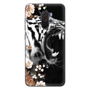 Чехлы с картинками животных Xiaomi POCO F1 (Стильный ТИГР)