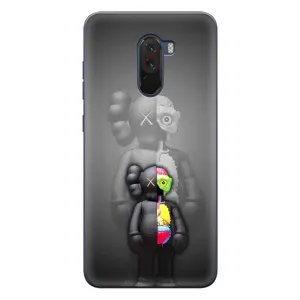 Чехлы для Xiaomi POCO F1 - Bearbrick Louis Vuitton (PREMIUMPrint) (Тело Bearbrick)