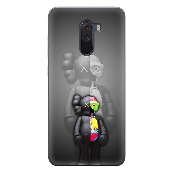 Чохол з принтом «Тіло Bearbrick» для Xiaomi POCO F1