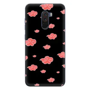 Чехлы Персонажи Аниме Наруто для Xiaomi POCO F1 (AlphaPrint) (Тучки Аниме)