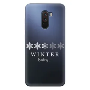 Зимние Чехлы для Поко Ф1 - прозрачный фон (Winter loading)
