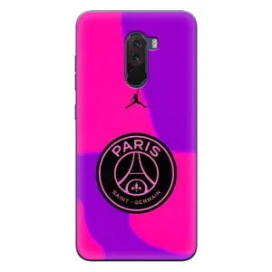 Чехлы PSG для Xiaomi POCO F1 (AlphaPrint) (яркий ПСЖ)