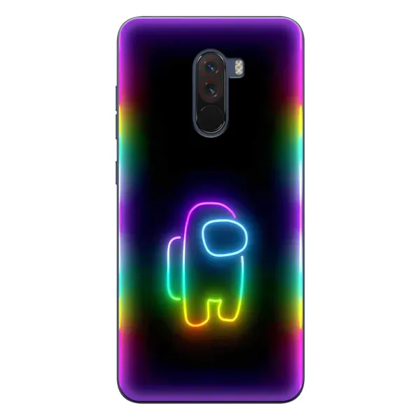 Чехол с принтом «Яркий скин» для Xiaomi POCO F1