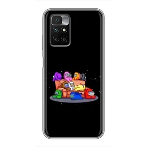 Чехол Амонг Ас для Xiaomi Redmi 10 (AlphaPrint) (Амонг-ас)