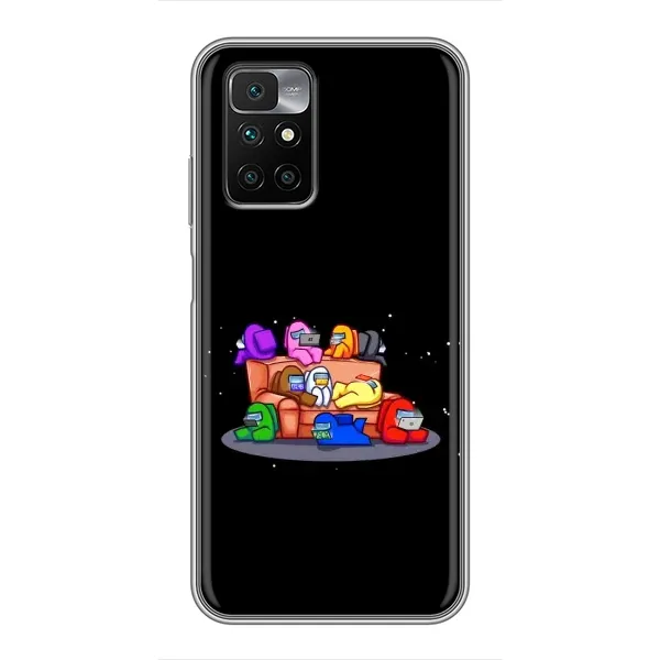 Чохол з принтом «Амонг-ас» для Xiaomi Redmi 10