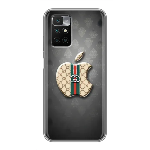 Чохол з принтом «Apple gucci» для Xiaomi Redmi 10 Чохол з принтом «Apple gucci» для Xiaomi Redmi 10
