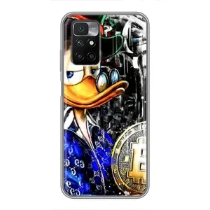 Чехлы для Редми 10 - Scrooge MagDag (PREMIUMPrint) (Биткойн Скрудж)
