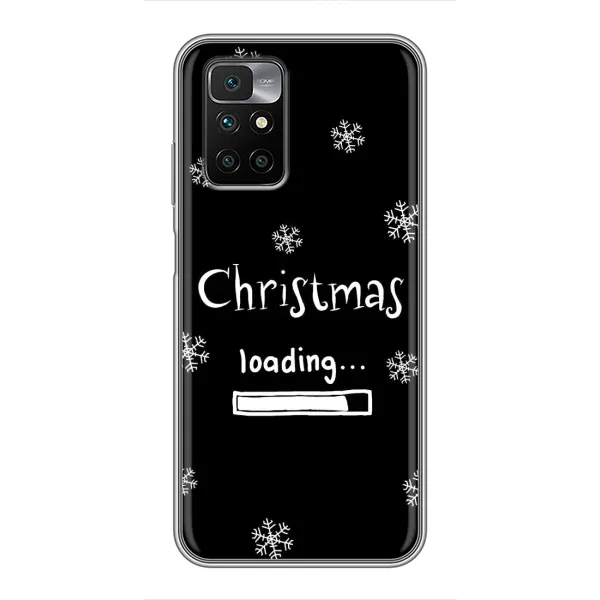 Чехол с принтом «Christmas loading» для Xiaomi Redmi 10