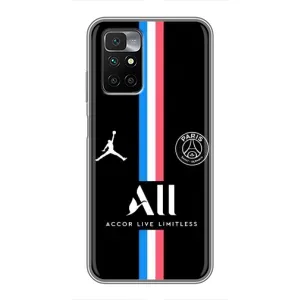 Чехлы PSG для Xiaomi Redmi 10 (AlphaPrint) (футболка ПСЖ)