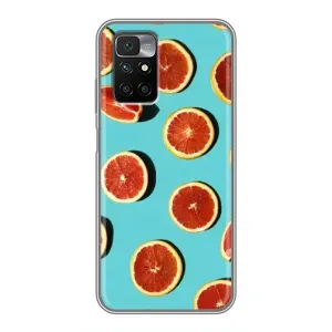 Чехлы с Фруктами для Xiaomi Redmi 10 (VPrint) (Грейпфрут)