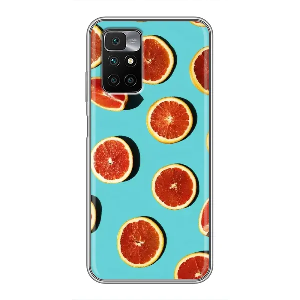 Чехол с принтом «Грейпфрут» для Xiaomi Redmi 10