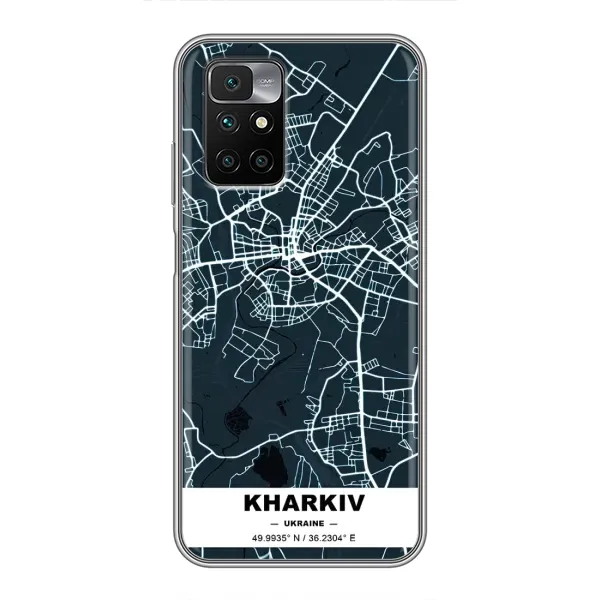 Чохол з принтом «Харків» для Xiaomi Redmi 10