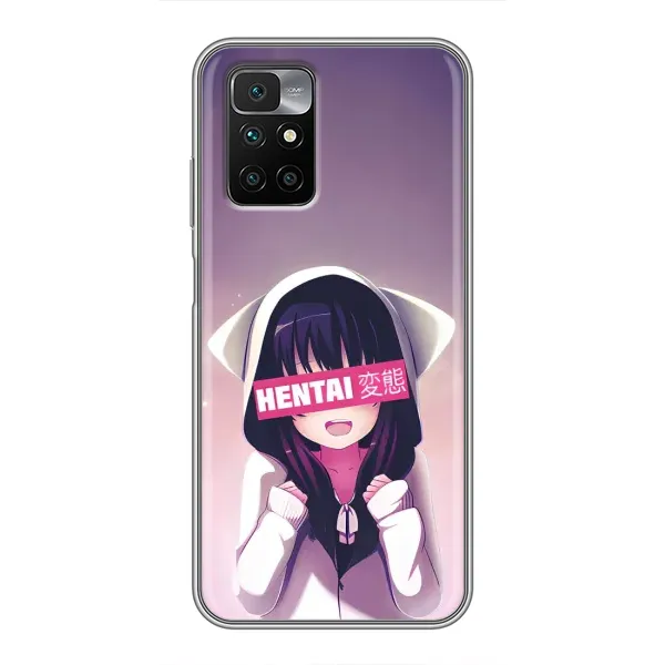 Чехол с принтом «Hentai chan» для Xiaomi Redmi 10 Чехол с принтом «Hentai chan» для Xiaomi Redmi 10