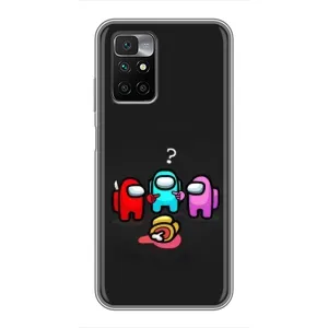 Чехол Амонг Ас для Xiaomi Redmi 10 (AlphaPrint) (Импостер)