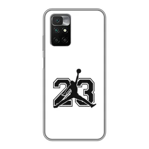 Чехлы для Xiaomi Redmi 10 - с картинкой JORDAN (AlphaPrint) (Jordan 23)