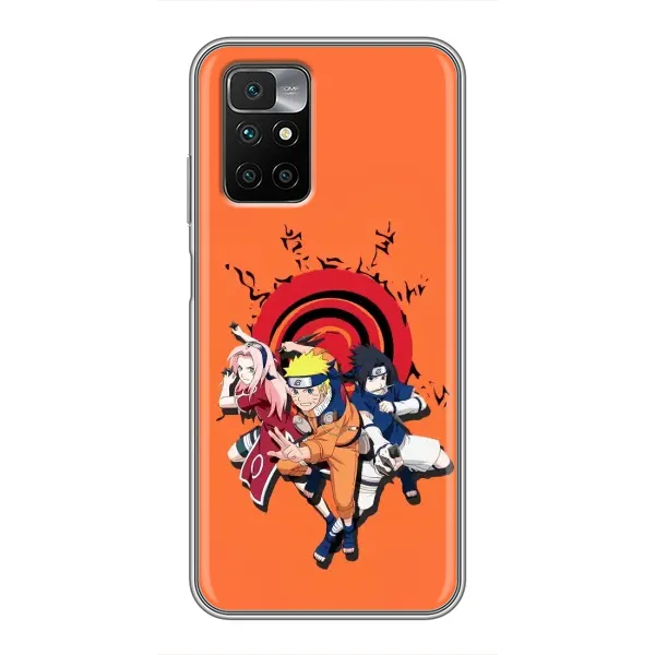 Чохол з принтом «команда Наруто» для Xiaomi Redmi 10