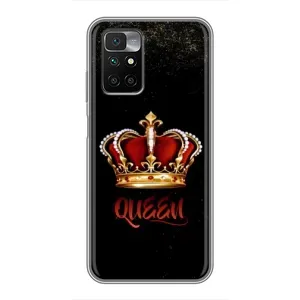 Чехол с Короной Редми 10 - (AlphaPrint) (Корона короля)