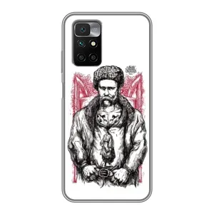 Чехлы для Xiaomi Redmi 10 с принтом Тараса Шевченко (AlphaPrint) (Козак Шевченко)