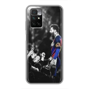 Чехлы Месси для Xiaomi Redmi 10 (AlphaPrint) (Lionel Messi)