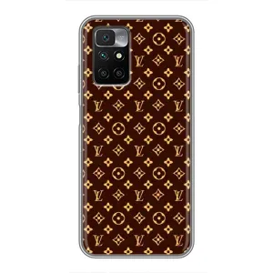 Чехлы Луи Витон для Xiaomi Redmi 10 (AlphaPrint - LOUIS VUITTON) (лого LOUIS VUITTON)