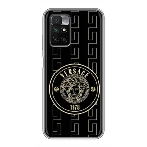 Чехлы VERSACE для Редми 10 (PREMIUMPrint) (Лого Версаче)