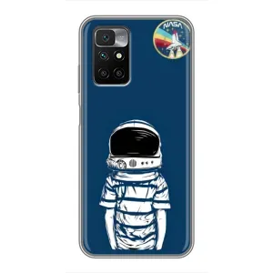 Чехол NASA для Xiaomi Redmi 10 (AlphaPrint)