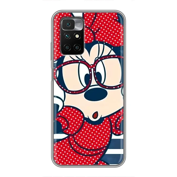 Чехол с принтом «Маус в очках» для Xiaomi Redmi 10