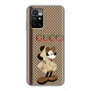 Чехлы ГУЧЧИ для Редми 10 (AlphaPrint) (Mickey GUCCI)