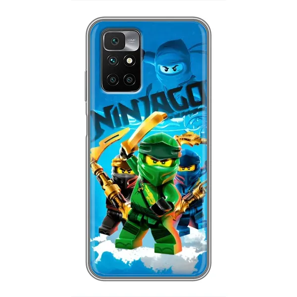 Чехол с принтом «Ninjago» для Xiaomi Redmi 10 Чехол с принтом «Ninjago» для Xiaomi Redmi 10