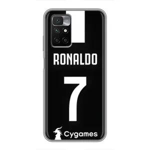 Чехол Криштиану Роналду для Xiaomi Redmi 10 (AlphaPrint) (RONALDO 7)