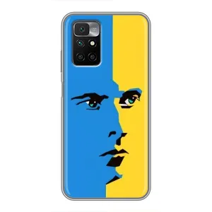 Украинские Чехлы для Xiaomi Redmi 10 с картинкой УПА (AlphaPrint) (Степан Бандера)