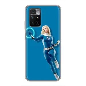 Чохол з принтом Фантастична четвірка для Xiaomi Redmi 10 (Сью Сторм політ)