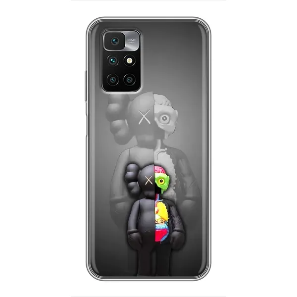 Чехол с принтом «Тело Bearbrick» для Xiaomi Redmi 10
