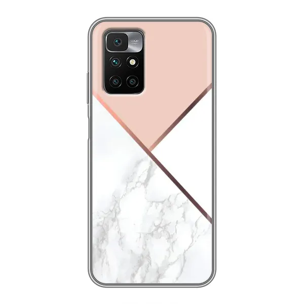 Чохол з принтом «Тройний мрамор» для Xiaomi Redmi 10