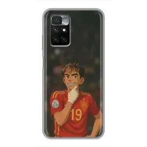 Чохол з футболістом Ламін Ямаль Xiaomi Redmi 10 (Ямаль аніме)