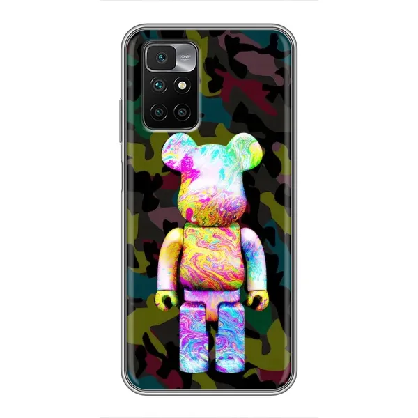 Чехол с принтом «Яркий Bearbrick» для Xiaomi Redmi 10