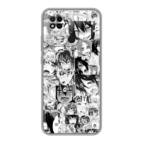 Чехол с принтом «Ahegao manga» для Xiaomi Redmi 10A