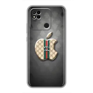 Чохли  GUCCI для Ксяомі Редмі 10А (AlphaPrint) (Apple gucci)