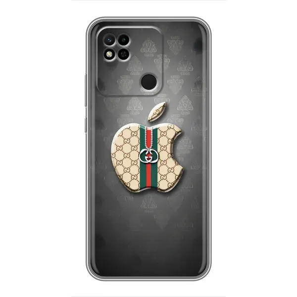 Чехол с принтом «Apple gucci» для Xiaomi Redmi 10A