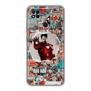 Чохол з принтом «Айронмен» для Xiaomi Redmi 10A