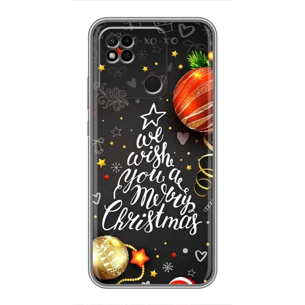 Чехол с принтом «Елочка» для Xiaomi Redmi 10A Чехол с принтом «Елочка» для Xiaomi Redmi 10A