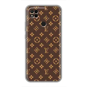 Чохли Луі Вітон для Xiaomi Redmi 10A (AlphaPrint - LOUIS VUITTON) (фон LOUIS VUITTON)