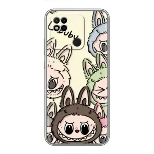 Чохол з Лабубу на Xiaomi Redmi 10A (Золота мавпа Bored Ape)