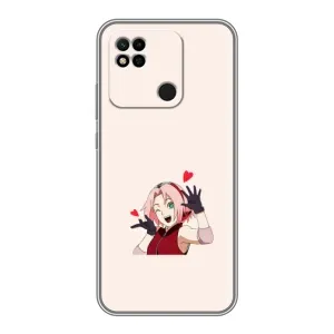 Чохли Персонажі Аніме Наруто для Xiaomi Redmi 10A (AlphaPrint) (Лайк Сакура)