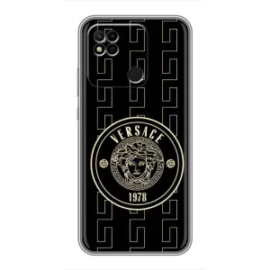 Чехлы VERSACE для Редми 10А (PREMIUMPrint) (Лого Версаче)