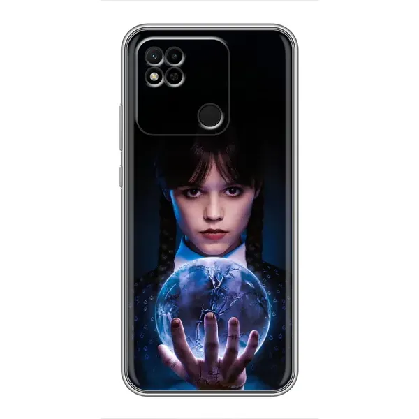 Чехол с принтом «Магическая сфера Уэнздей» для Xiaomi Redmi 10A
