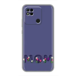 Чехлы для мамы на Xiaomi Redmi 10A (Мама в цветах)